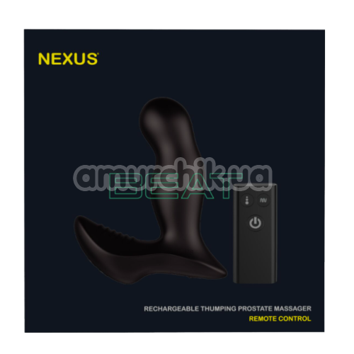 Вибростимулятор простаты для мужчин Nexus Beat, черный