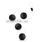 Анальные шарики Perfomance Pleasure Balls, черные - Фото №1
