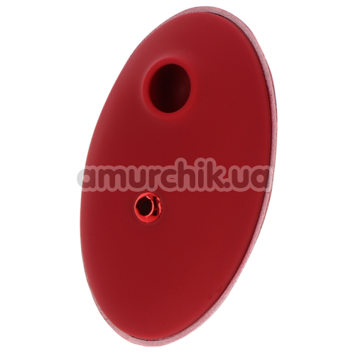 Симулятор орального секса для женщин с вибрацией Toy Joy Ruby Red Diamond, красный