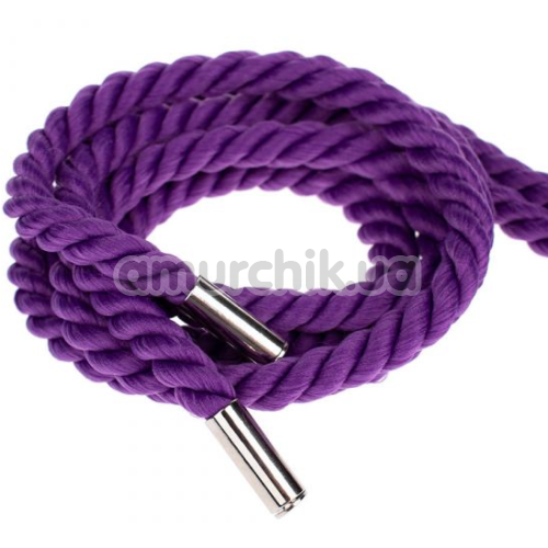 Веревка sLash Premium Silky 3м, фиолетовая