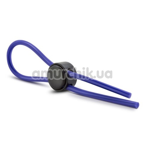 Ерекційне кільце Stay Hard Silicone Loop Cock Ring, синє