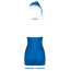 Костюм Санти Obsessive Kissmas блакитний: сукня + шапка + чокер + підв'язки - Фото №4