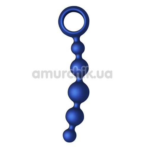 Анальная цепочка Joyballs Anal Wave Short, синяя - Фото №1