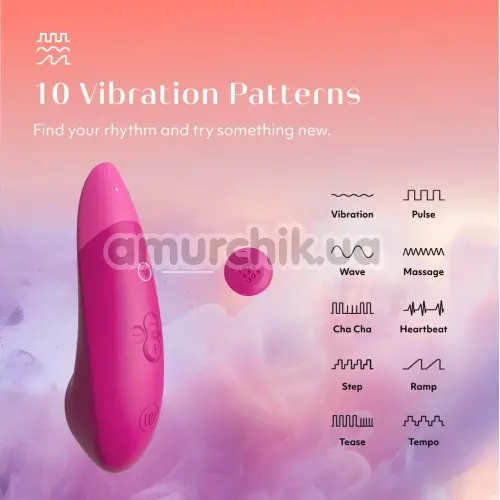 Симулятор орального секса для женщин Womanizer Enhance, розовый