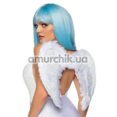 Крила ангела Leg Avenue Marabou Feather Angel Wings, білі - Фото №1