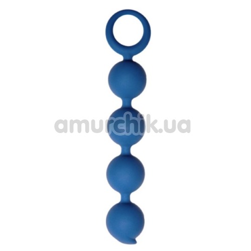 Анальная цепочка Core Appulse, синяя - Фото №1