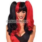 Парик Leg Avenue Harlequin Wig, черно-красный - Фото №1