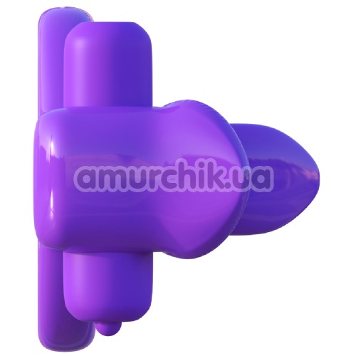 Виброкольцо Fantasy C-Ringz Lovely Licks Couples Ring, фиолетовое