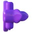 Виброкольцо Fantasy C-Ringz Lovely Licks Couples Ring, фиолетовое - Фото №5
