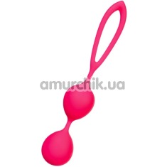 Вагинальные шарики A-Toys Pleasure Balls 764015-2, темно-розовые - Фото №1