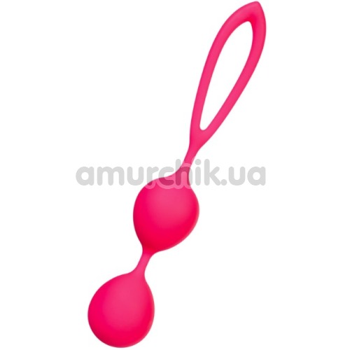 Вагінальні кульки A-Toys Pleasure Balls 764015-2, темно-рожеві - Фото №1