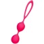 Вагинальные шарики A-Toys Pleasure Balls 764015-2, темно-розовые - Фото №0