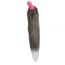 Анальная пробка с хвостом енота Loveshop Raccoon Tail S, розовая - Фото №3