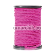 Веревка Bondage Rope, розовая - Фото №1