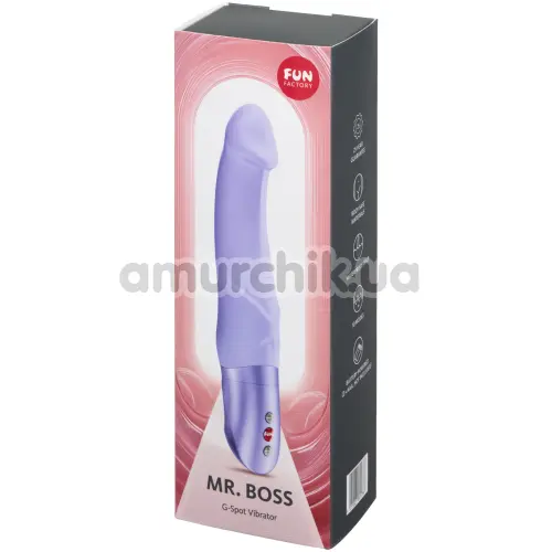 Вибратор Fun Factory Mr. Boss, сиреневый