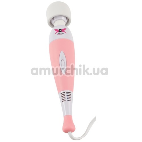 Универсальный массажер Pixey Turbo, бело-розовый