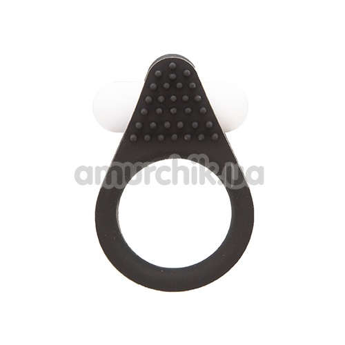 Віброкільце Lit-Up Silicone Stimu-Ring 1, чорне - Фото №1