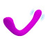 Вібратор з вакуумним стимулятором Pretty Love Alex, фіолетовий - Фото №4
