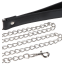 Ошейник с поводком Taboom Elegant D-Ring Collar and Chain Leash, черный - Фото №1