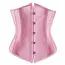 Корсет DS Fetish Vintage Satin Underbust Corset, розовый - Фото №6