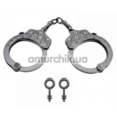 Наручники Roomfun Premium Handcuffs, серебряные - Фото №1