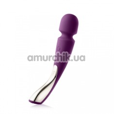 Универсальный массажер Lelo Smart Wand Medium Plum (Лело Смарт Ванд), средний фиолетовый - Фото №1