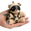 Брелок Master Series Bound Teddy Bear With Flogger Keychain - медвежонок, желтый - Фото №3