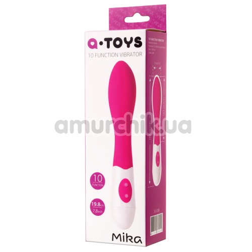 Вібратор A-Toys 10-Function Vibrator Mika, рожевий