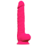 Фалоімітатор SilexD Premium Silicone Dildo Model 1 Size 15, рожевий - Фото №1