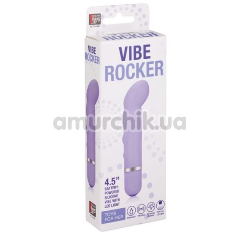 Вибратор для точки G Vibe Roker, фиолетовый