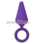 Анальная пробка MisSweet Candy Plug M, фиолетовая - Фото №1