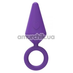 Анальна пробка MisSweet Candy Plug M, фіолетова - Фото №1