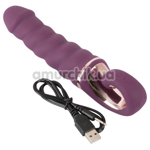 Вибратор для точки G с толчками Javida Shaking Vibrator, фиолетовый