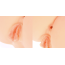 Искусственная вагина и анус с вибрацией Kokos Juliana, телесная - Фото №7