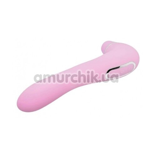 Симулятор орального секса для женщин Wooomy Smoooch, розовый