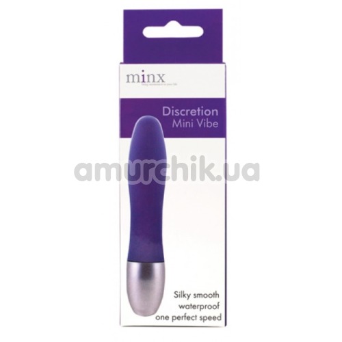 Клиторальный вибратор Minx Discretion, фиолетово-золотой