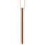 Клиторальный вибратор Le Wand Necklace Vibe, розово-золотой - Фото №1