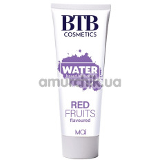 Лубрикант BTB Cosmetics Water Based Lubricant Red Fruits - фруктовий, 100 мл - Фото №1