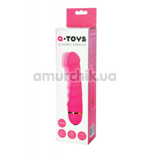Вибратор для точки G A-Toys 20-Modes Vibrator 761023, розовый