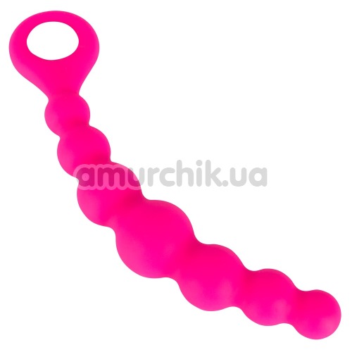 Анальная цепочка Colorful Joy Pink Anal Beads, розовая