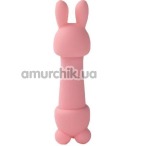 Клиторальный вибратор FeelzToys Mister Bunny, розовый - Фото №1