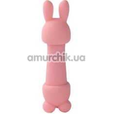 Клиторальный вибратор FeelzToys Mister Bunny, розовый - Фото №1