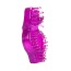 Кольцо-насадка Super Stretch Stimulator Sleeve - Dual Noduled Pink - Фото №4