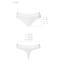 Трусики-стрінги Passion PS005 Panties, білі - Фото №4