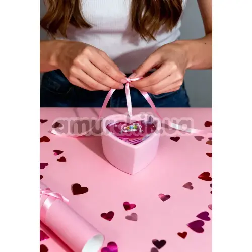 Свеча для массажа Candy Heart Bubble Gum - жвачка, 70 мл