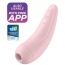 Симулятор орального секса для женщин Satisfyer Curvy 2+, розовый - Фото №2