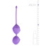 Вагинальные шарики EasyToys Jiggle Mouse, фиолетовые - Фото №4