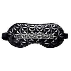 Маска на глаза Whipsmart Diamond Collection Black Out Blindfold, черная - Фото №1