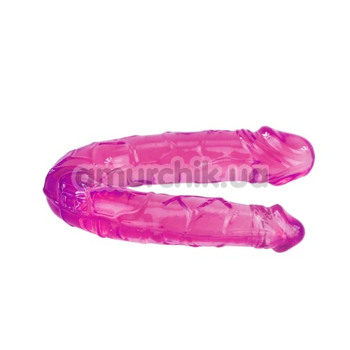 Двокінцевий фалоімітатор Double Dong, 29.8 см рожевий