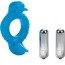 Виброкольцо Double Dolphin, голубое - Фото №4
